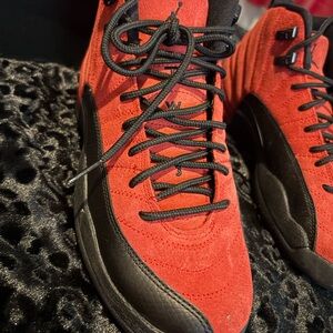 Men's Red and Black Sneakers